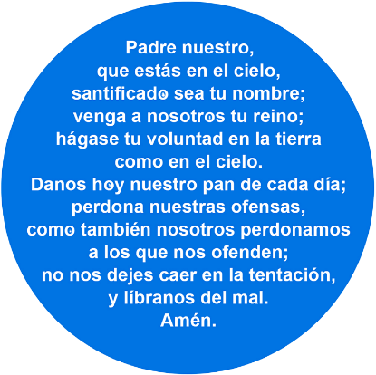 JesusScope Lords Prayer Spanish